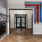 Mail room and entrance to makerspace in Everett, MA apartments